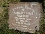 ANDERSON Margaret Bews -1952