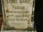 FABIAN Doris Mary -1944