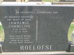 ROELOFSE Lawrence Cornelius 1914-1974