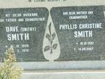SMITH Dave 1920-1976 & Phyllis Christine 1922-2007