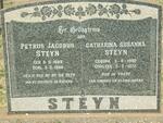 STEYN Petrus Jacobus 1893-1966 & Catharina Susanna 1900-1977