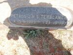 TERBLANCHE J.H.S. 1903-1975