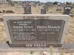 GRAAN Hendrik Petrus, van 1906-1978 & Freda Francis 1912-1999