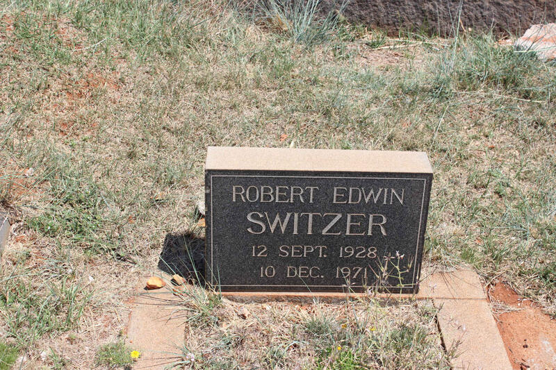 SWITZER Robert Edwin 1928-1971