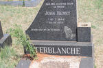 TERBLANCHE John Henry 1944-1970