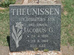 THEUNISSEN Jacobus G. 1895-1968