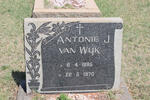WYK Antonie J., van 1895-1970