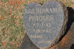 PISTORIUS Jurie Hermanus 1967-1967