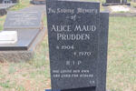 PRUDDEN Alice Maud 1904-1970