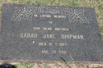 SHIPMAN Sarah Jane -1964