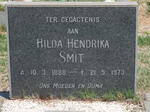 SMIT Hilda Hendrika 1888-1973