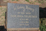 SMITH Annie Maria Taylor 1882-1962
