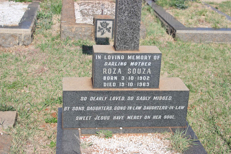 SOUZA Roza 1902-1963