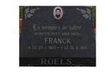 ROELS Franck 1965-1971