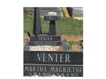 VENTER Martha Margrietha 1935-1973