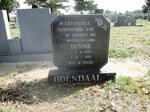 ODENDAAL Hennie 1926-1993