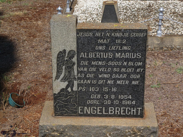 ENGELBRECHT Albertus Marius 1954-1964
