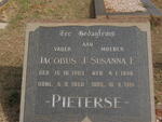 PIETERSE Jacobus J. 1903-1958 & Susanna E. 1906-1981