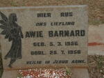 BARNARD Awie 1956-1956