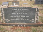 BRENT Garnet Lucas -1950 & Annie May -1963