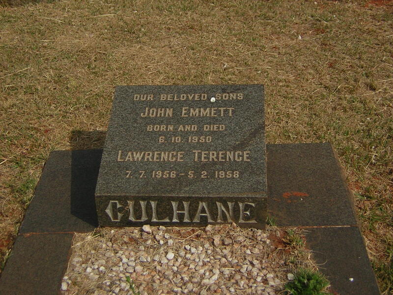 CULHANE John Emmett 1950-1950 :: CULHANE Lawrence Terence 1956-1958
