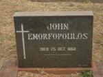 EMORFOPOULOS John -1968