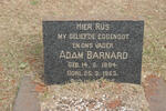 BARNARD Adam 1894-1953