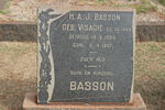 BASSON H.A.J. nee VISAGIE 1884-1957