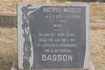BASSON Matthys Michelse 1876-1966