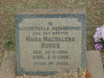 BURKE Maria Magdalena 1953-1958