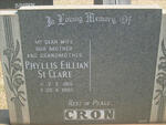 CRON Phyllis Eillian St Clare 1915-1980