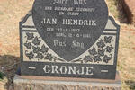 CRONJE Jan Hendrik 1907-1961
