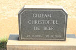 BEER Gilieam Christoffel, de 1891-1980