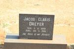 DREYER Jacob Claris 1898-1981