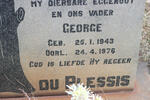 PLESSIS George, du 1943-1976