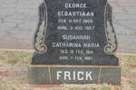 FRICK George Sebastiaan 1909-1957 & Susannah Catharina Maria 1914-1997