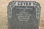 GEYER Frank 1911-1953
