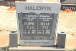 HALGRYN P.J.C. 1920-1987 & P.H. 1924-2003