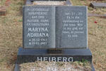 HEIBERG Maryna Adriana 1911-2001
