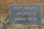 HOFMEYR Jan 1913-1985 & Molly 1913-1992 :: NOLAN Maurice 1949-