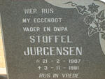 JURGENSEN Stoffel 1907-1981