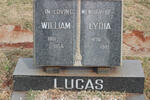 LUCAS William 1901-1956 & Lydia 1896-1981
