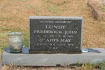 LUNDY Frederick John 1915-1951 & Gladys May 1908-1996