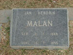 MALAN Jan Hendrik 1889-1955