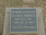 MOMBERG Hendrik Lodewyk Jacobus 1957-1957