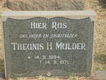 MULDER Theunis H. 1894-1971