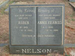 NELSON Ruben 1885-1960 & Annie Frances 1890-1964