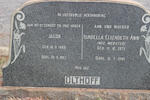 OLTHOFF Jacob 1865-1957 & Isabella Elizabeth Ann WEBSTER 1871-1961