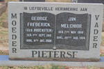 PIETERSE Jan Melchior 1906-1954 & George Frederick BODENSTEIN 1912-2006