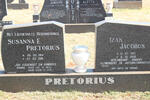 PRETORIUS Izak Jacobus 1917-1998 & Susanna E. 1914-1981